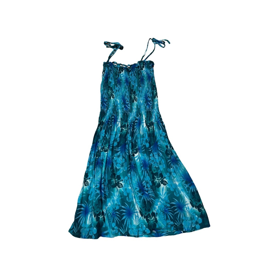 Hawaiian floral dress